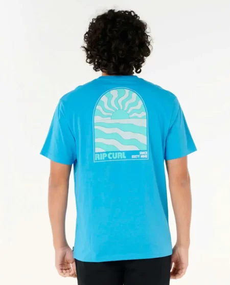 Mens Surf Revival Sunsets Tee Tees & Tanks Rip Curl