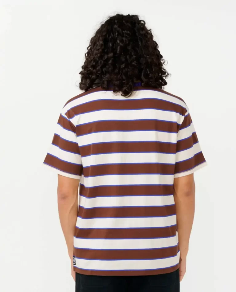 Mens Tees & Tanks Rip Curl Archive Supercomp Stripe Tee - Image 3