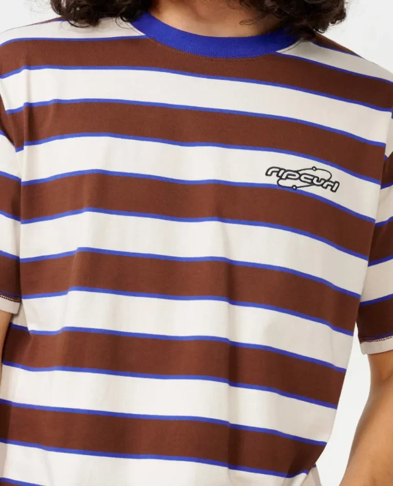 Mens Tees & Tanks Rip Curl Archive Supercomp Stripe Tee - Image 5