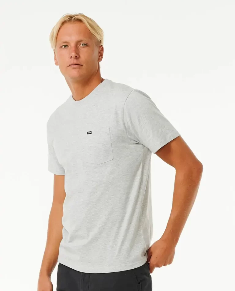 Mens Tees & Tanks Rip Curl Plain Pocket Tee - Image 4