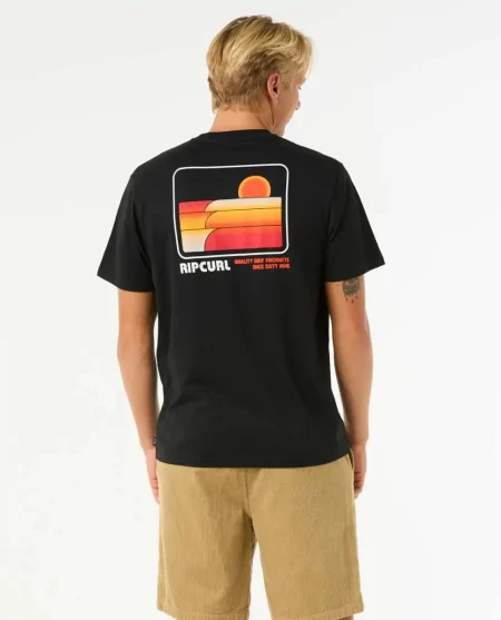 Mens Tees & Tanks Rip Curl Surf Revival Stacked Tee