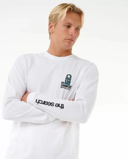 Mens Tees & Tanks Rip Curl Vaporcool Search Stack Long Sleeve Tee