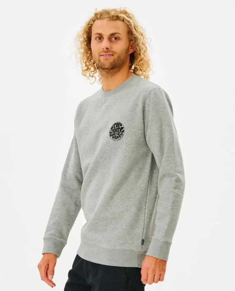 Mens Wettie Icon Crew Hoodies & Fleece Rip Curl - Image 2