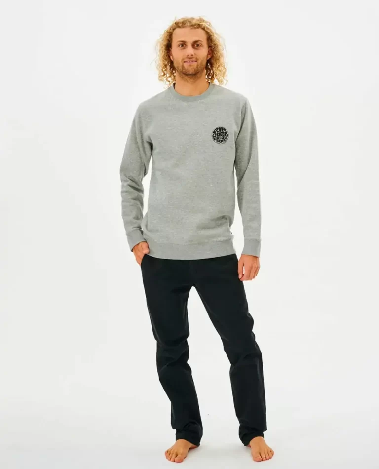 Mens Wettie Icon Crew Hoodies & Fleece Rip Curl - Image 4