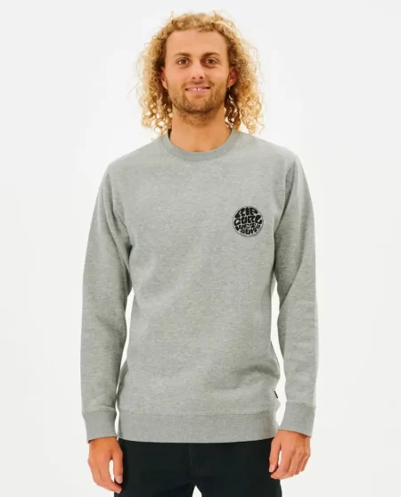 Mens Wettie Icon Crew Hoodies & Fleece Rip Curl