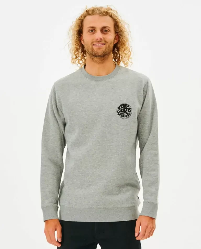 Mens Wettie Icon Crew Hoodies & Fleece Rip Curl