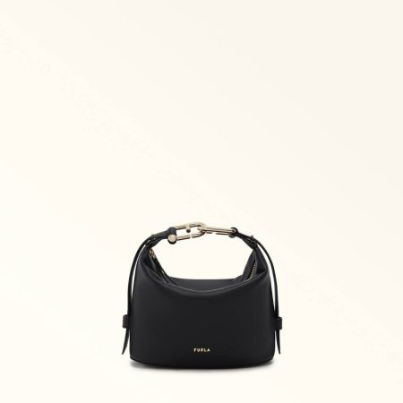 Mini Bags And Pouches Women Furla Nuvola Mini Bag Nero