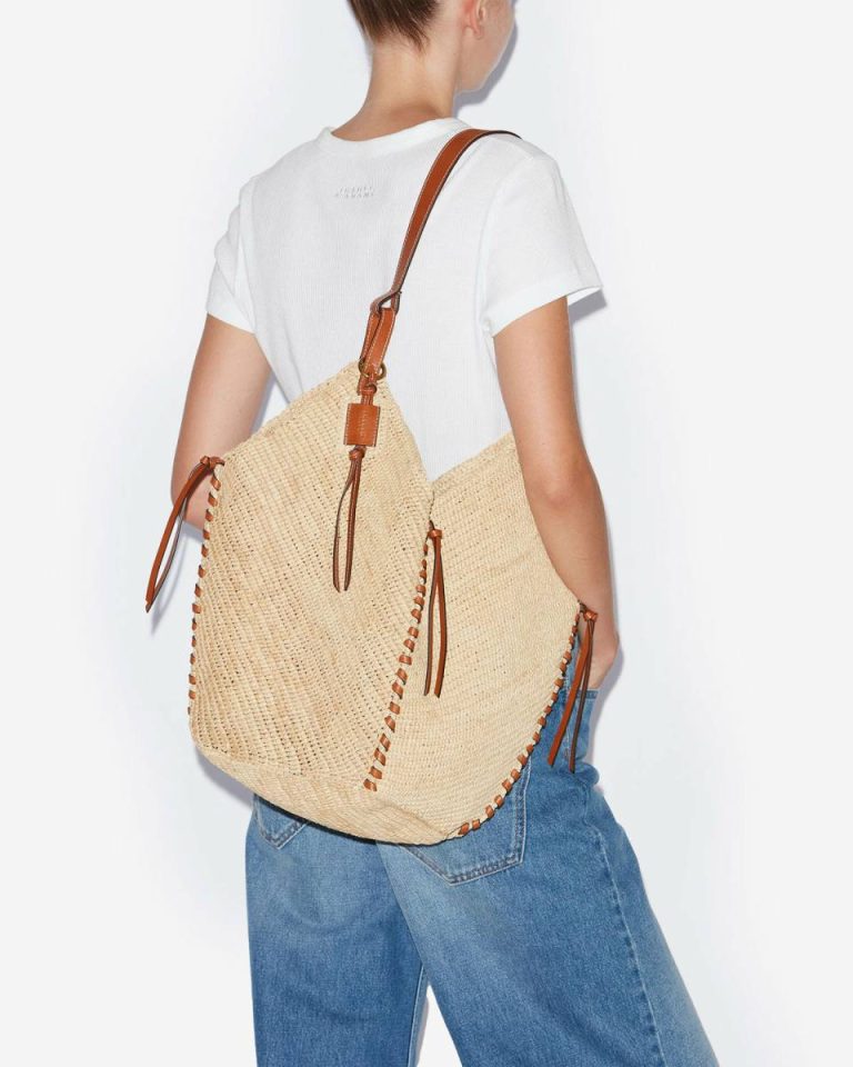Natural And Cognac Crossbody Bags Tampa Bag Isabel Marant Women - Image 3
