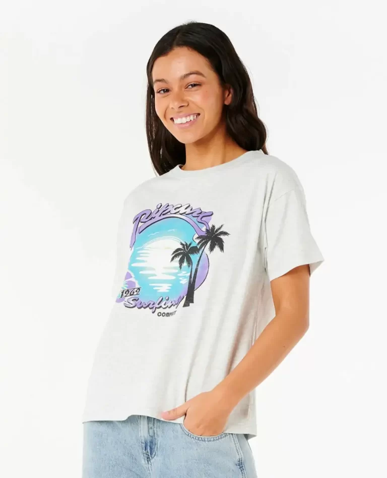Neon Isles Relaxed Tee Rip Curl Tees & Tanks Women - Image 3