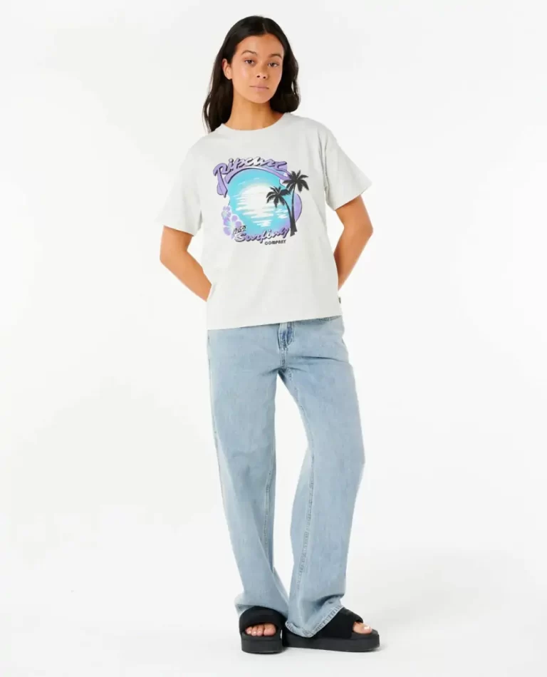 Neon Isles Relaxed Tee Rip Curl Tees & Tanks Women - Image 4