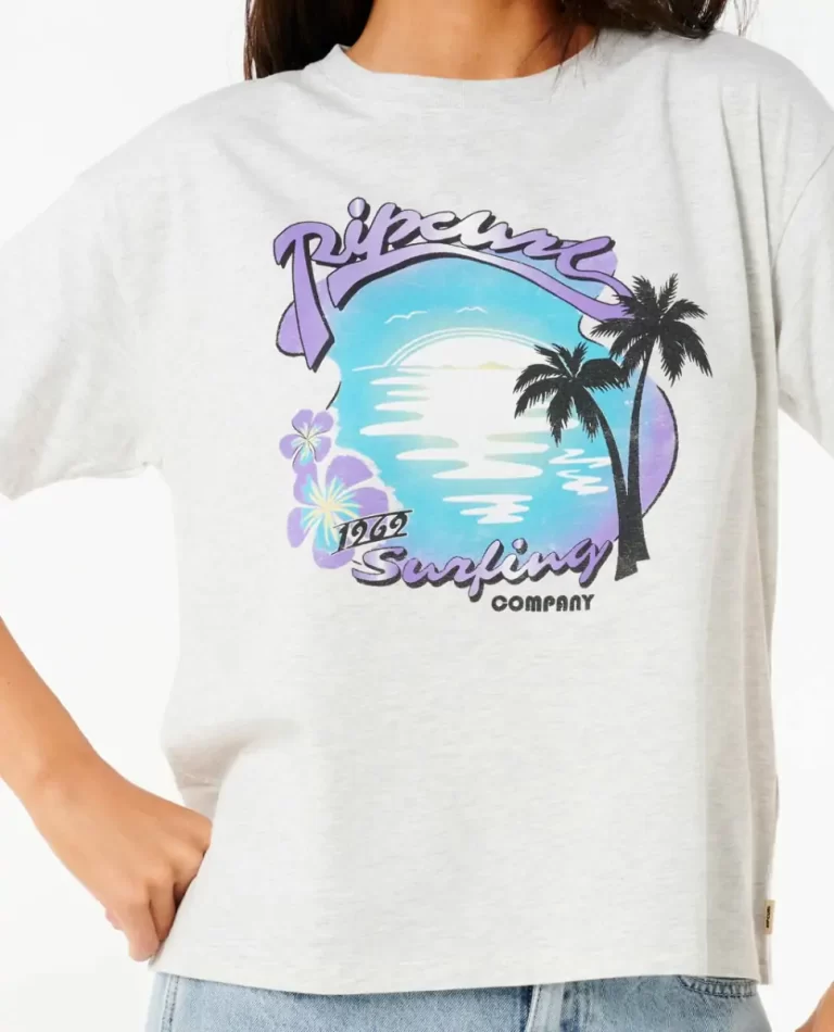 Neon Isles Relaxed Tee Rip Curl Tees & Tanks Women - Image 5