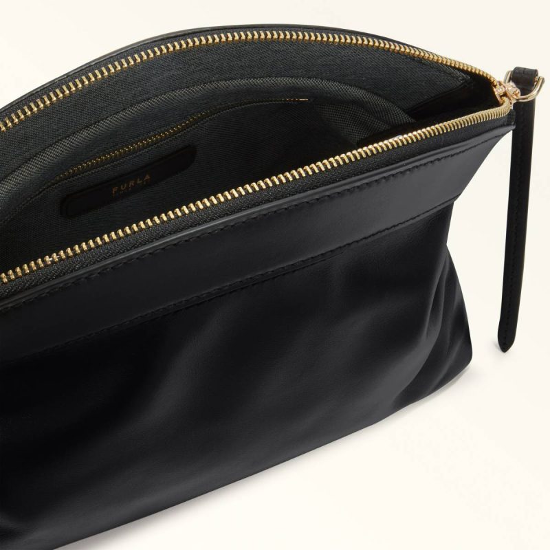 Nero Furla Erica Pouch Women Mini Bags And Pouches - Image 4
