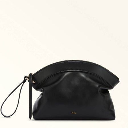 Nero Furla Erica Pouch Women Mini Bags And Pouches