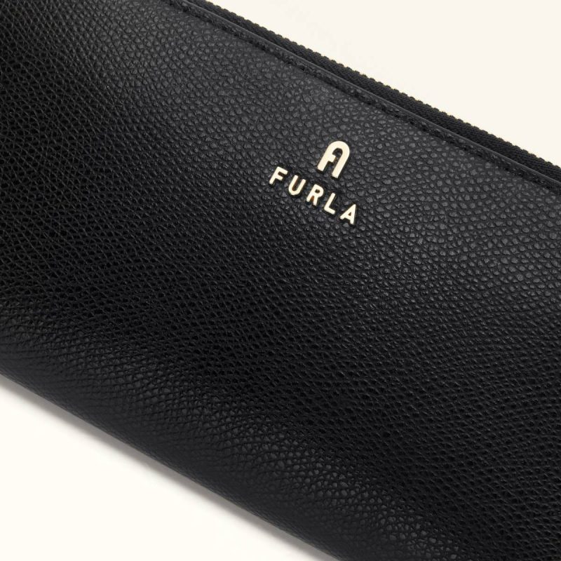 Nero Wallets Furla Camelia Zip Around L Women - Image 3