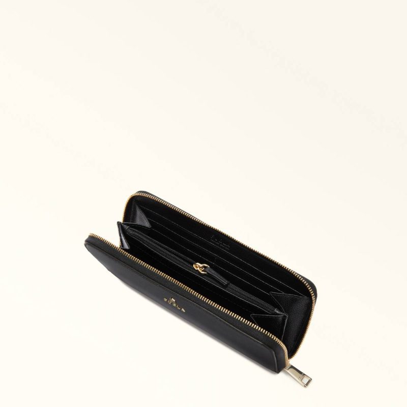 Nero Wallets Furla Camelia Zip Around L Women - Image 4