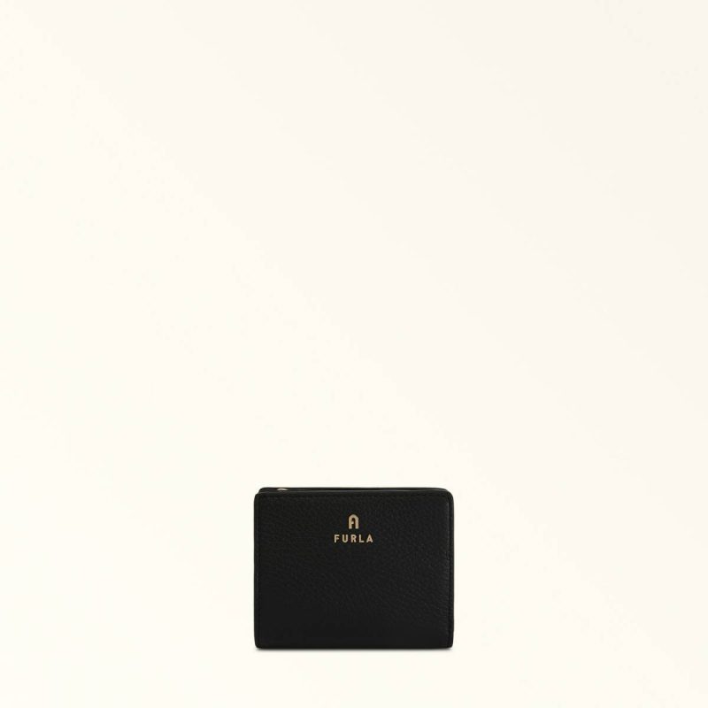 Nero Women Furla Camelia Compact Wallet S Wallets