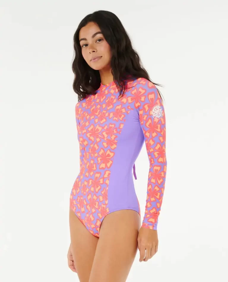 One Pieces Neon Isles Long Sleeve Upf Surfsuit Rip Curl Women - Image 2