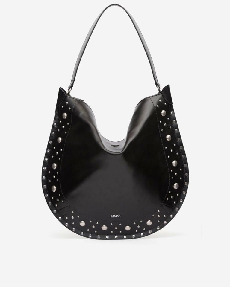 Oskan Hobo Soft Bag Black Shoulder Bags Isabel Marant Women