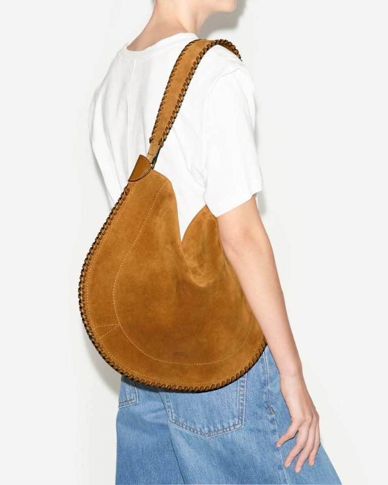 Oskan Hobo Soft Bag Women Cognac Isabel Marant Shoulder Bags - Image 2