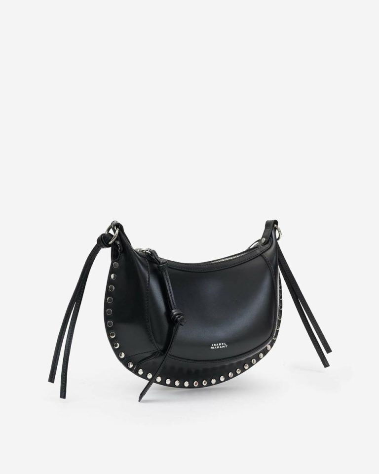 Oskan Moon Bag Isabel Marant Crossbody Bags Women Black And Silver