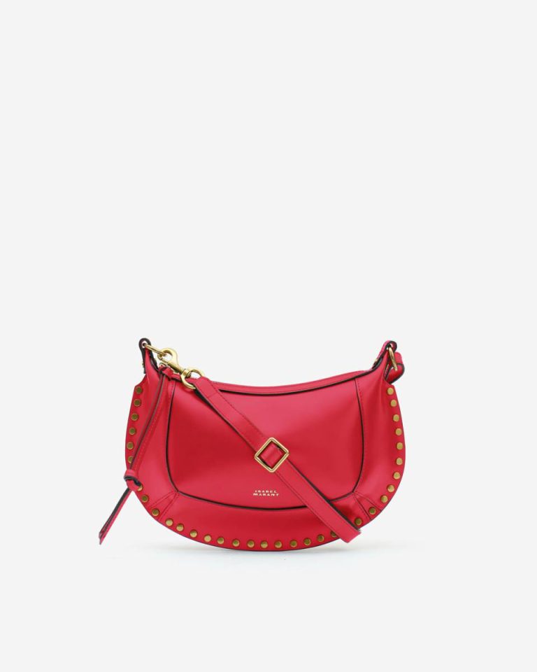 Oskan Moon Bag Red Isabel Marant Crossbody Bags Women - Image 3