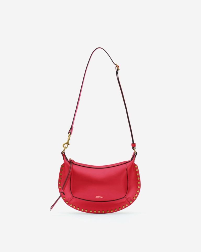 Oskan Moon Bag Red Isabel Marant Crossbody Bags Women - Image 4