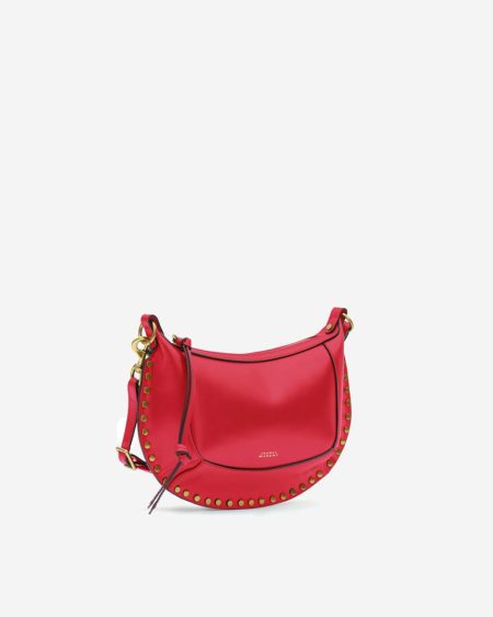 Oskan Moon Bag Red Isabel Marant Crossbody Bags Women