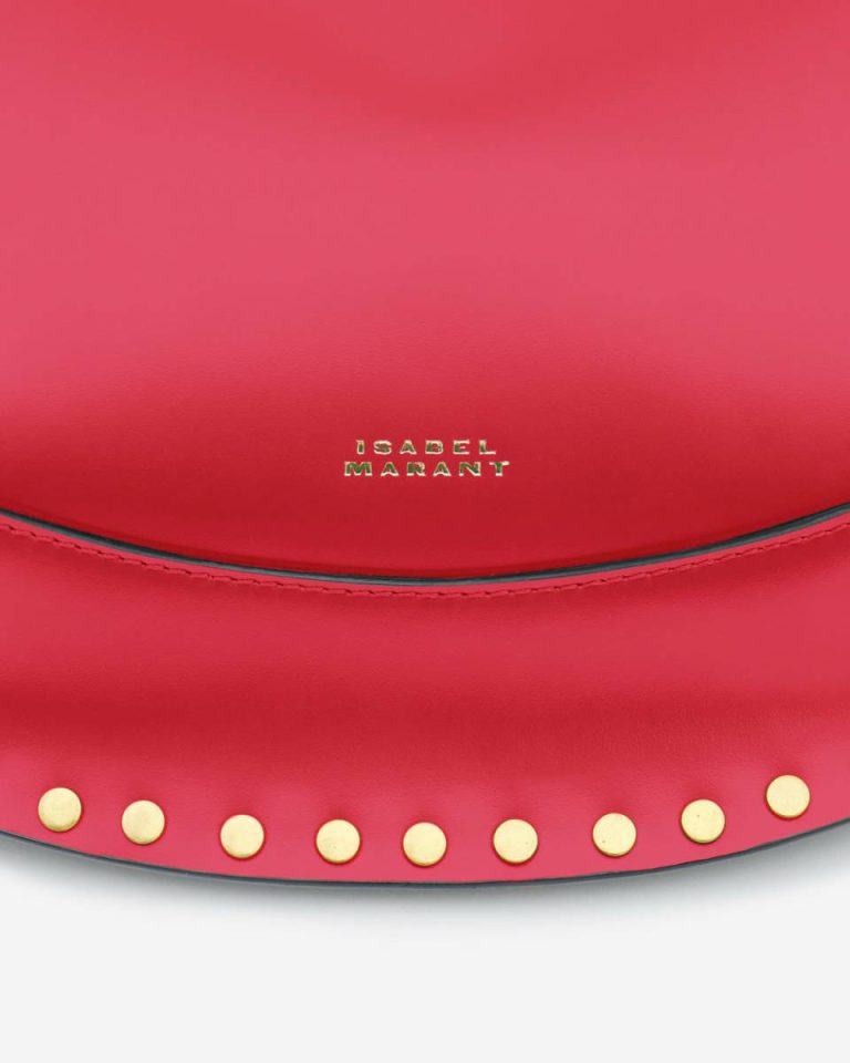 Oskan Moon Bag Red Isabel Marant Crossbody Bags Women - Image 5