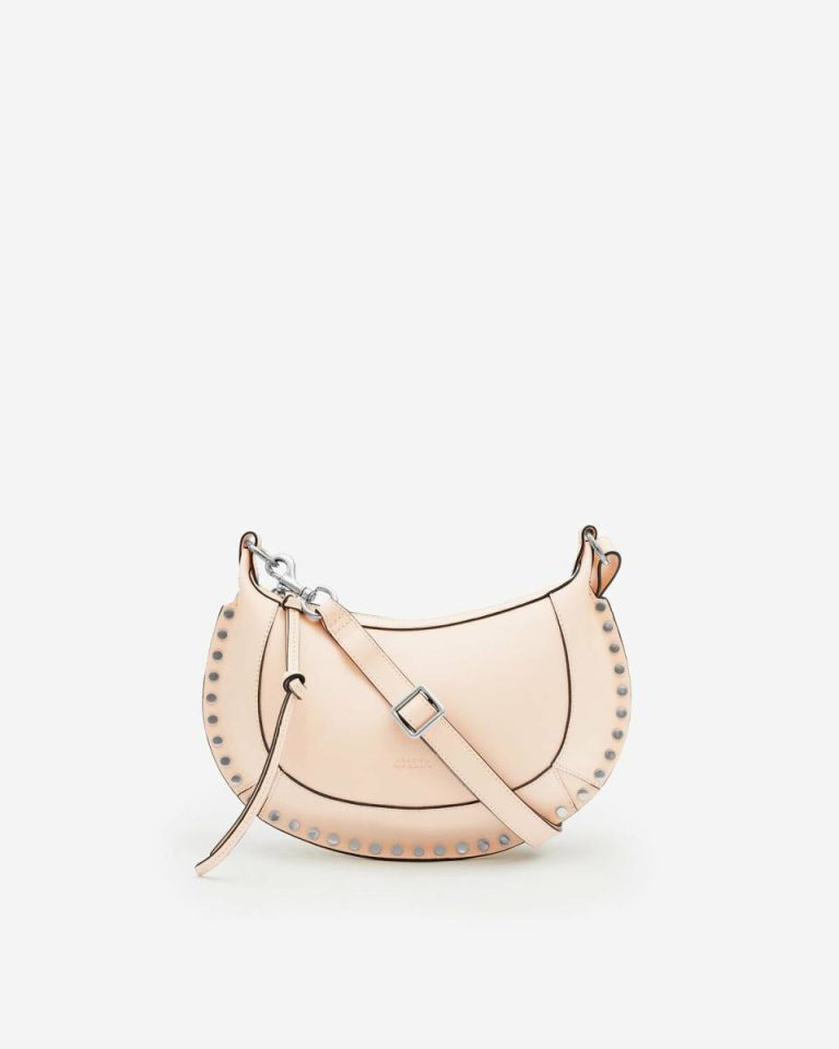 Oskan Moon Bag Women Soft Pink Isabel Marant Crossbody Bags - Image 4
