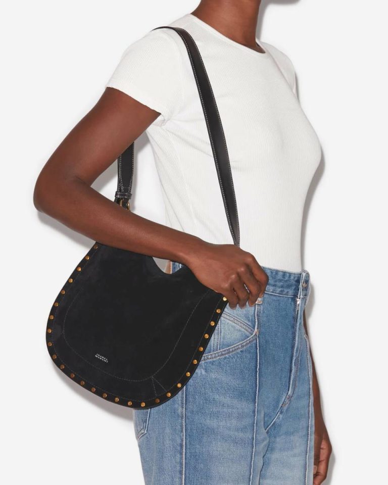 Oskan Soft Bag Isabel Marant Crossbody Bags Women Black - Image 3