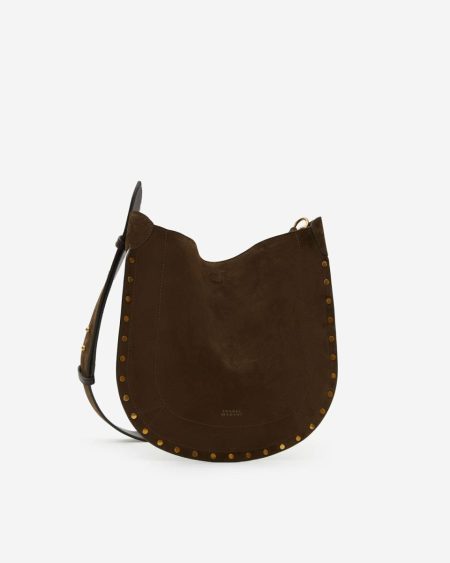 Oskan Soft Shoulder Bag Crossbody Bags Bronze Isabel Marant Women