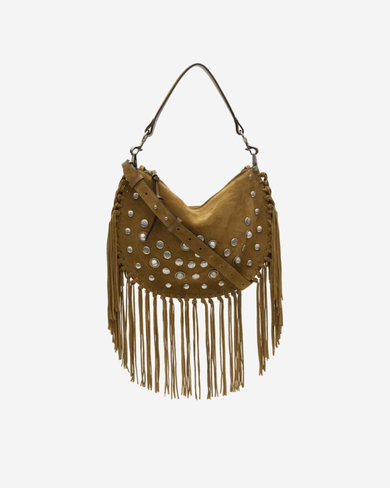 Oskan Soft Zipped Bag Crossbody Bags Women Isabel Marant Taupe