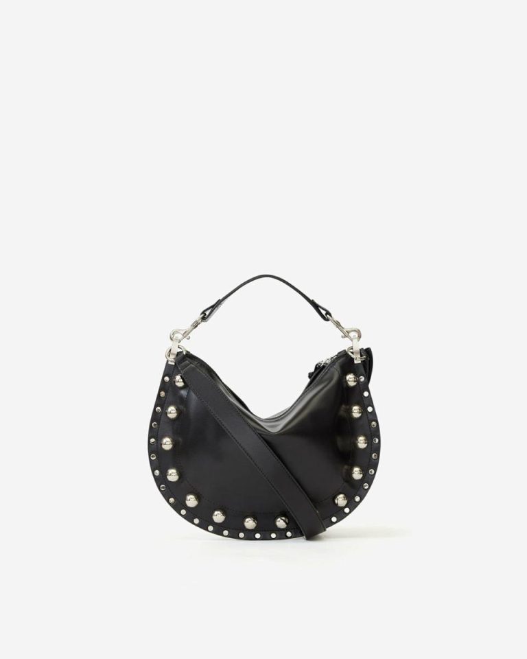 Oskan Soft Zipped Bag Women Black Isabel Marant Oskan Family - Image 3