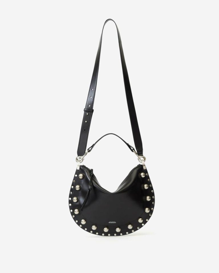 Oskan Soft Zipped Bag Women Black Isabel Marant Oskan Family - Image 4