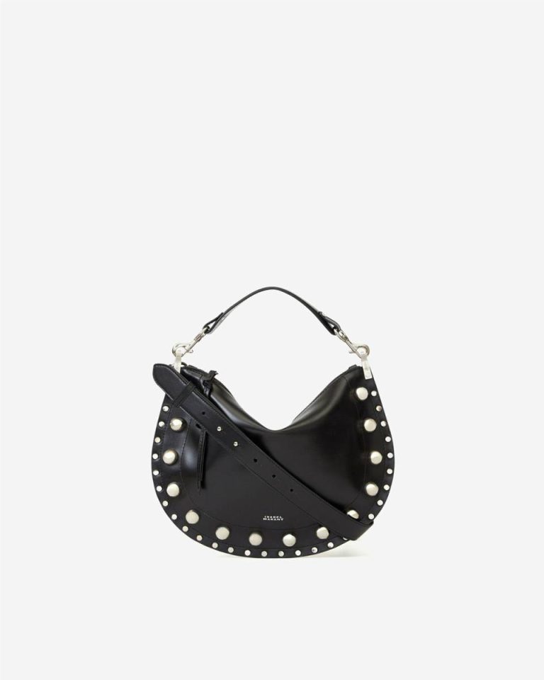 Oskan Soft Zipped Bag Women Black Isabel Marant Oskan Family