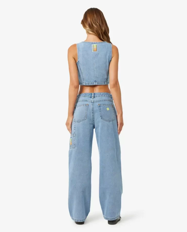 Pants Rip Curl X Abrand 95 Baggy Jeans Ariane Women - Image 4