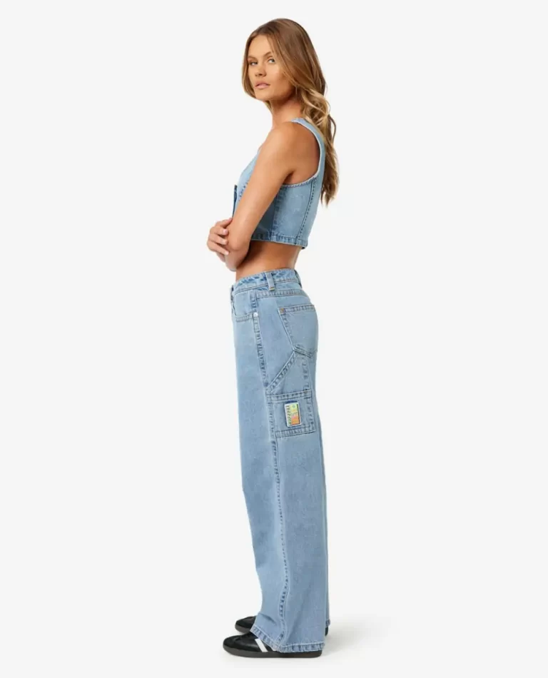 Pants Rip Curl X Abrand 95 Baggy Jeans Ariane Women - Image 5