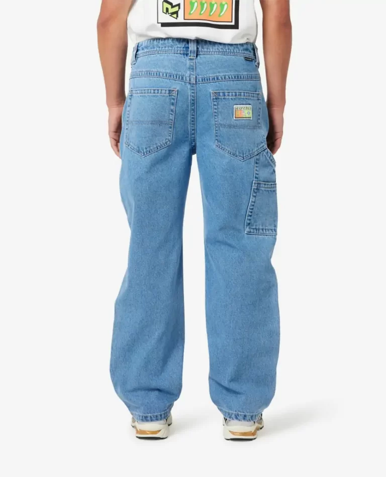 Pants Rip Curl X Abrand A5 Baggy Jeans Larry Mens - Image 4