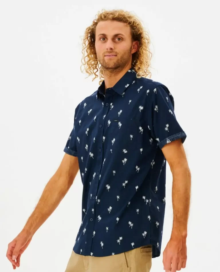 Paradise Palms Short Sleeve Shirt Rip Curl Shirts & Flannels Mens - Image 2