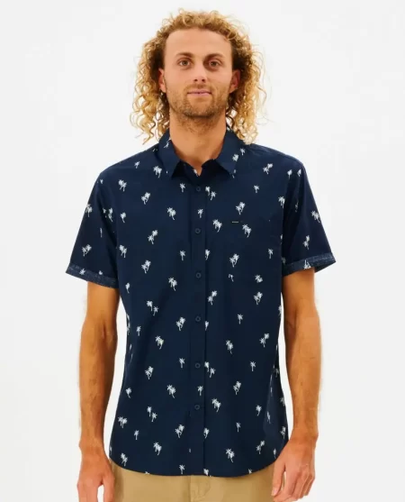 Paradise Palms Short Sleeve Shirt Rip Curl Shirts & Flannels Mens