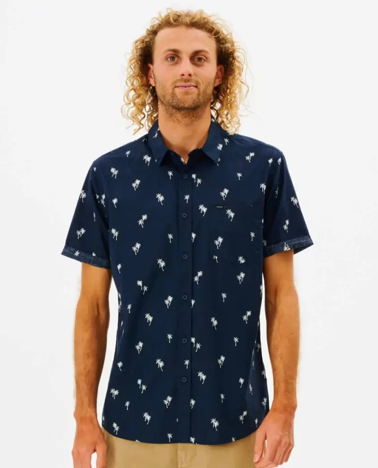 Paradise Palms Short Sleeve Shirt Rip Curl Shirts & Flannels Mens - Image 5