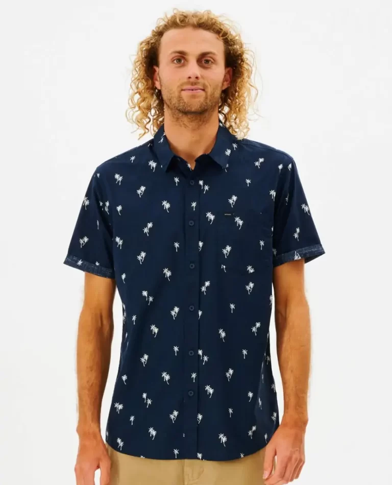 Paradise Palms Short Sleeve Shirt Rip Curl Shirts & Flannels Mens
