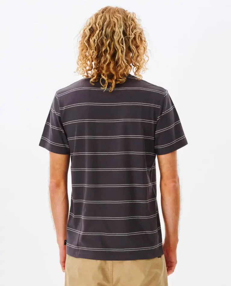 Plain Stripe Tee Mens Rip Curl Tees & Tanks - Image 3
