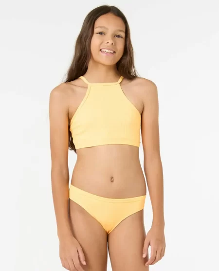 Premium Rib Bikini Kids Rip Curl Swimwear