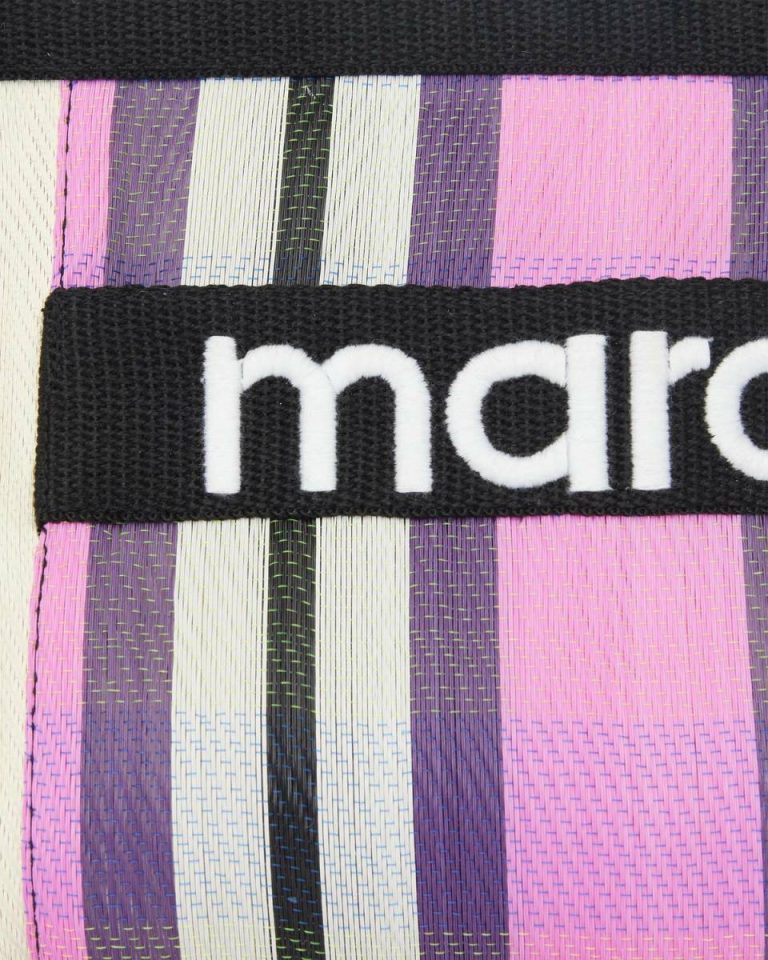 Purple Women Powden Bag Clutches & Small Leather Goods Isabel Marant - Image 4