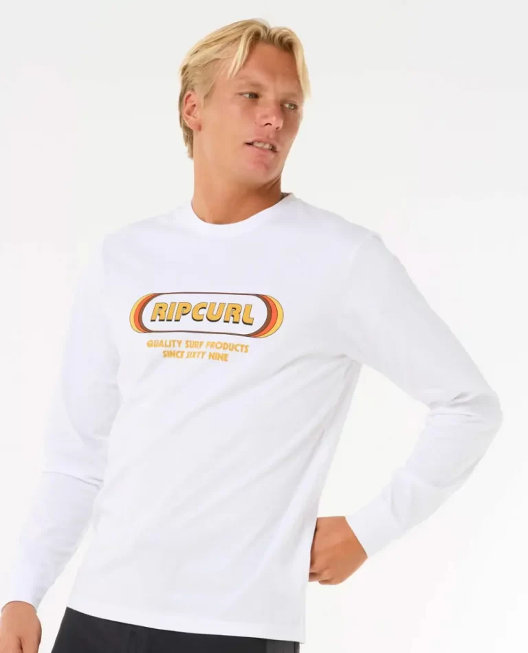 Rash Guards Icons Of Surf Long Sleeve Upf Rash Guard Mens Rip Curl