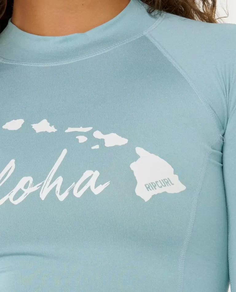 Rash Guards Island Relaxed Long Sleeve Rash Guard Rip Curl Women - Image 5