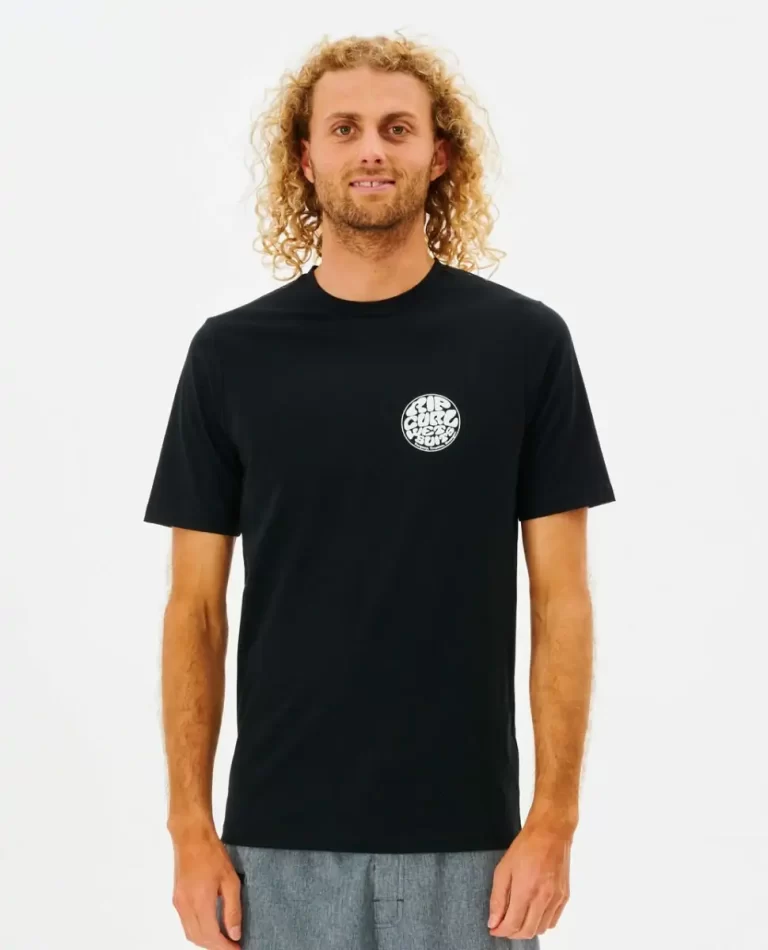 Rash Guards Rip Curl Mens Icons Of Surf Short Sleeve Upf Rash Guard - Image 2