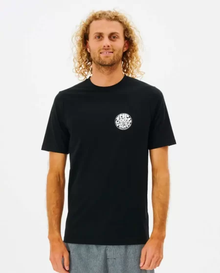 Rash Guards Rip Curl Mens Icons Of Surf Short Sleeve Upf Rash Guard