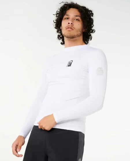 Rash Guards Rip Curl Mens Search Upf Performance Long Sleeve Rash Guard